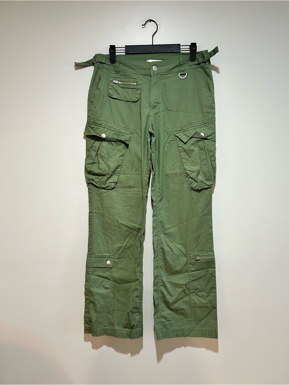 BDG Olive Utility Cargo Pants with D-Ring Waist